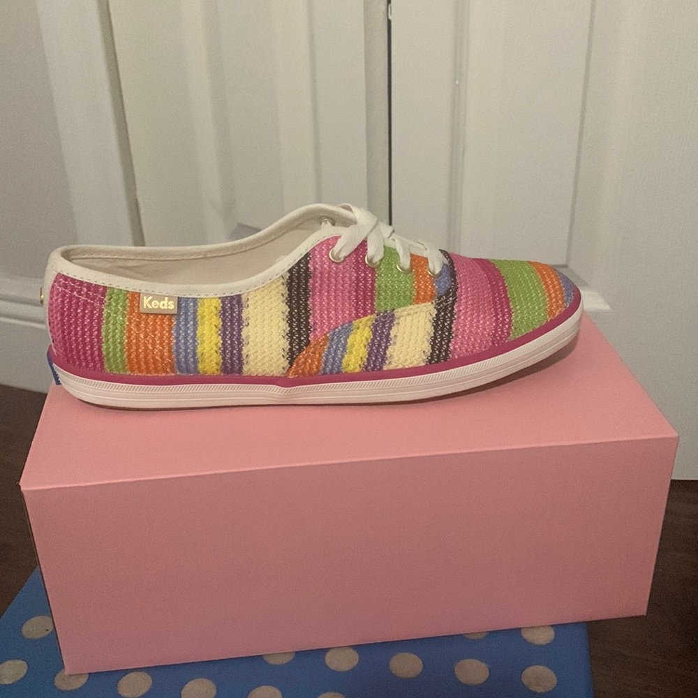 Kates spades sneakers multi color